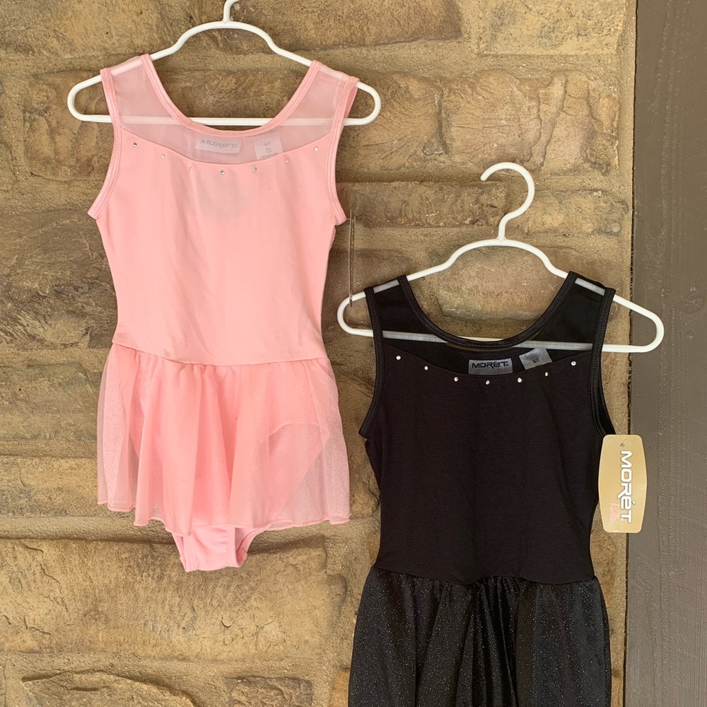 Dance leotards with tutus